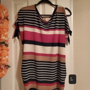 Dress shirt cut open sleeves